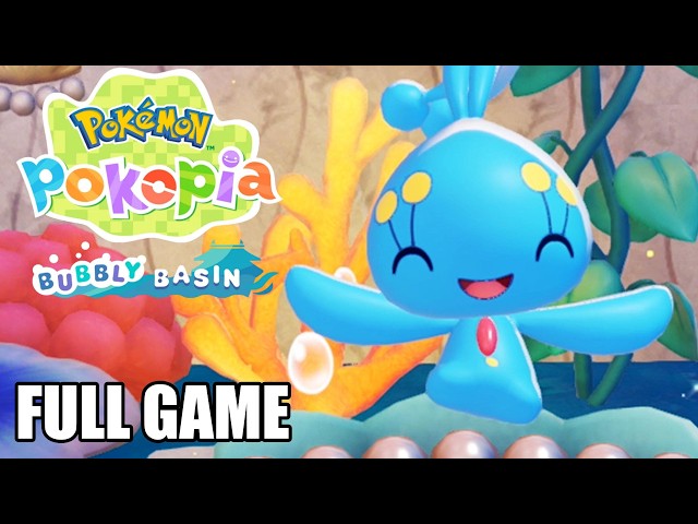 Pokemon Pokopia Bubbly Basin DLC Full Gameplay Walkthrough (Full Game Longplay)