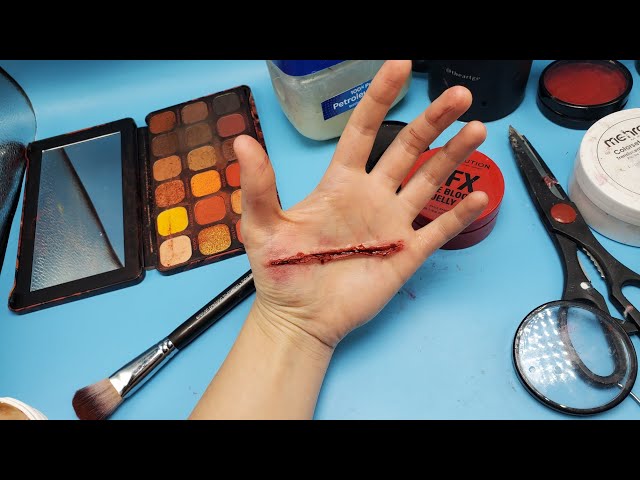 SFX Makeup Wounds | Beginner Friendly Makeup Tutorial | Fast Paced Makeup Tutorial