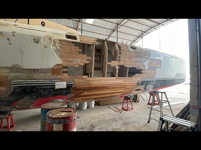 Bringing a 60ft performance catamaran back to life - Freebirds Refit EP0