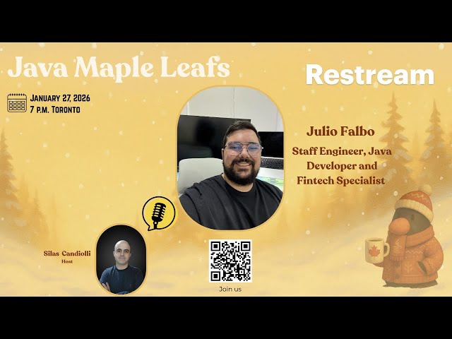 Ep 8 of Java Maple Leafs with Julio Falbo - Career of Staff Engineer and the intense use of AI