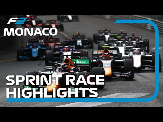 F2 Sprint Race Highlights | 2022 Monaco Grand Prix