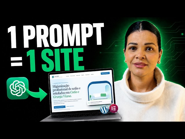 How to Create a PROFESSIONAL WEBSITE with AI in Minutes [WordPress + Elementor]