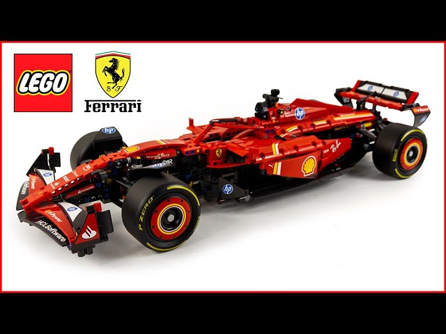 LEGO TECHNIC 42207 Ferrari SF-24 F1 Car - Speed Build - Brick Builder