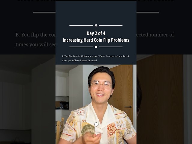 Can you solve this quant coin flip problem?