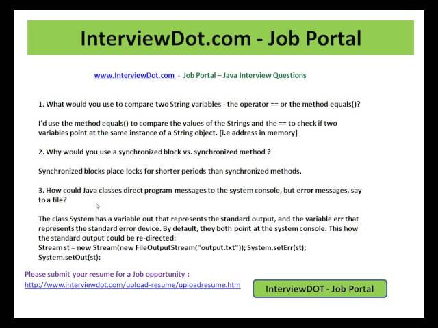 How to compare 2 string variables java interview questions interviewdot