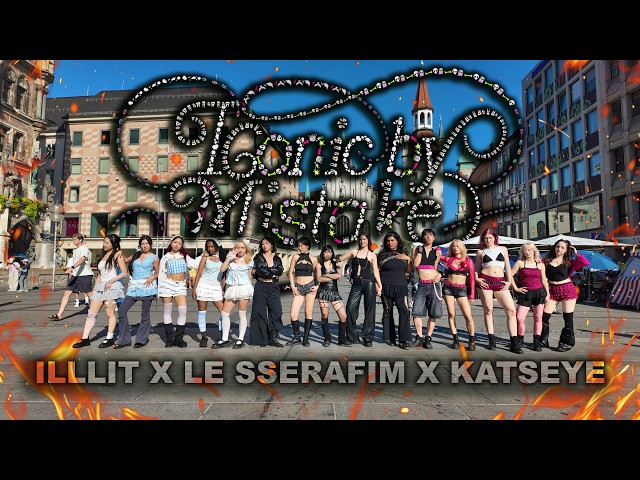 [KPOP IN PUBLIC | ONE TAKE] LE SSERAFIM x ILLIT x KATSEYE ‘ICONIC BY MISTAKE’ | Dance Cover |Germany
