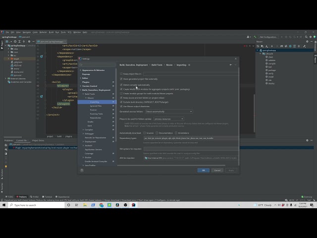 Project '...-parent' not found; IntelliJ IDEA Maven parent POM false error & solution - Spring Boot