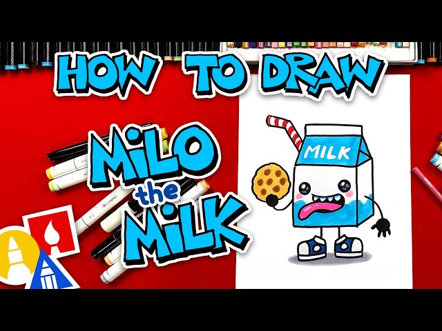 How To Draw Milo The Happy Milk