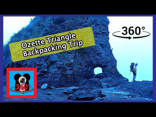 360 Video -Samsung Gear 360 2017 - Ozette Loop Backpacking