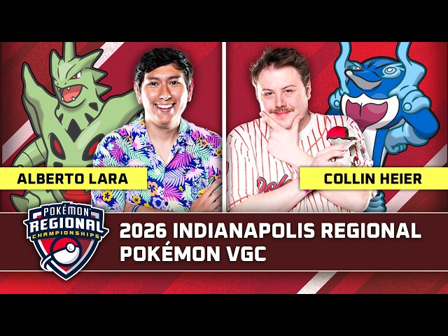 Collin Heier Wins 7th Match in a Row with Palafin | 2026 Indianapolis Regional | Pokémon VGC
