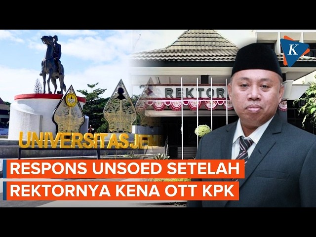 Unsoed Breaks Silence After Its Rector Is Caught in KPK Sting Operation