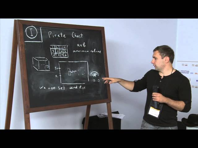 2013 ICPC Problem I Discussion