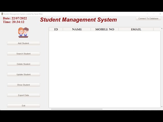 Student Management System with MySQL using Python (Part - 2)