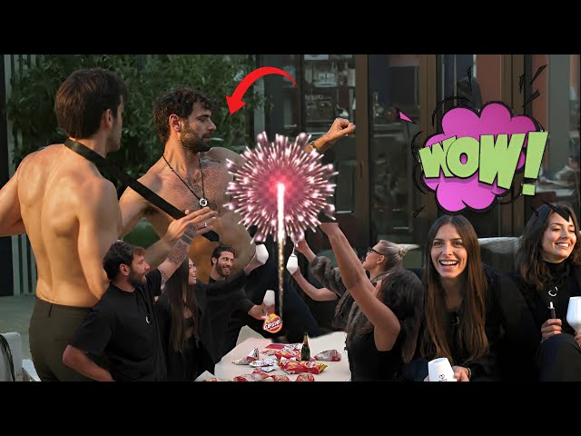 🥂 The final appetizer for the finalists, with emotional toasts and an explosion of sensuality...