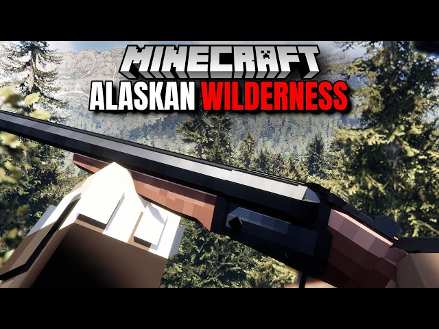 I spent 100 Days Stranded in Alaska in Minecraft
