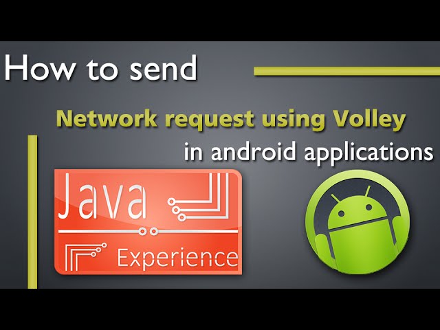 Android Volley Library Example