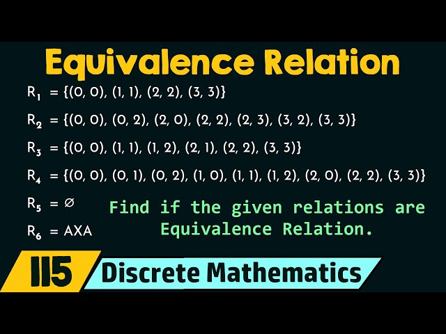 Equivalence Relation