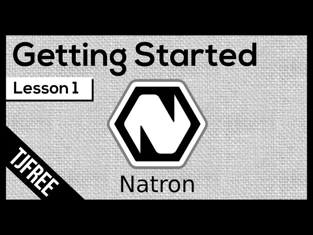 Natron Lesson 1 - Exploring the tools and interface