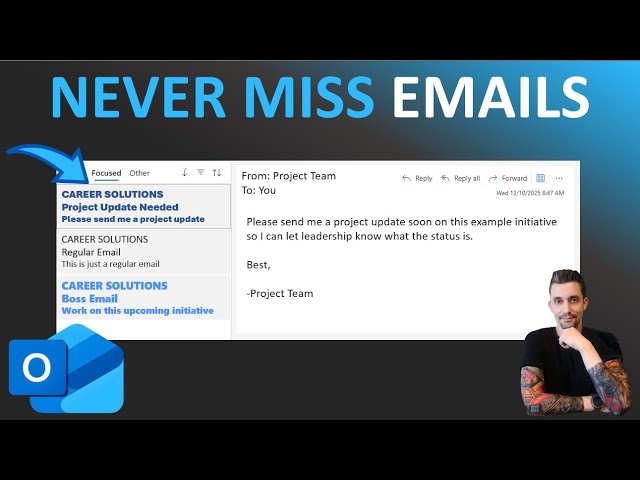 Outlook Tips - Rules to Highlight Important Emails Automatically | Conditional Formatting
