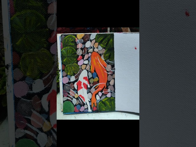 koifishpainting #acrylicpainting #follow #share #viralshorts