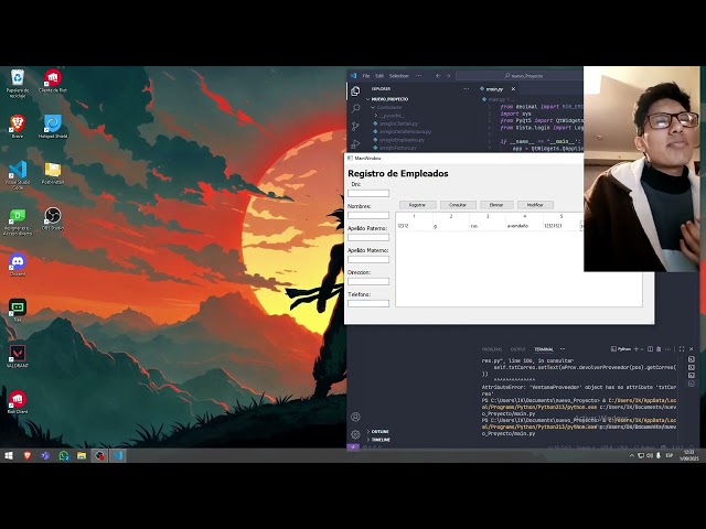 Sistema de negocio usando PyQt5 y QTDesigner