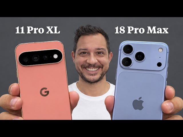 iPhone 18 Pro Max vs Pixel 11 Pro XL 🆚 ¿Cuál es mejor?