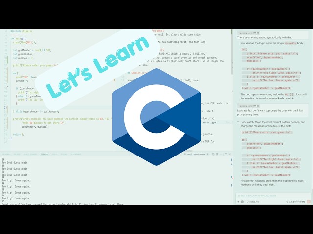 Let's Learn C - 12 - The Array Must Grow!, or, realloc()