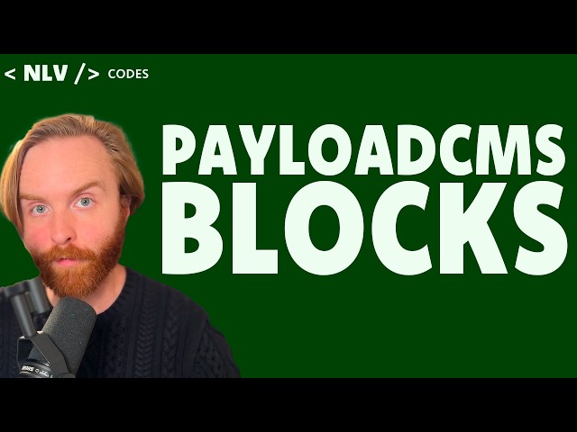 Build Reusable Sections FAST with Payload CMS Blocks