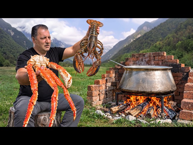 Preparing The Massive Ocean Feast! King Crab, Lobster