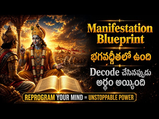 Manifest Anything Using Ancient Wisdom, Vibration & Law of Attraction | Science of Gita Explained