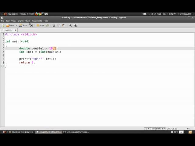 Let's Code! : C-Casting (Implicit and Explicit)