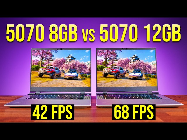 RTX 5070 12GB vs 8GB - Is 12GB VRAM Worth More $$$?