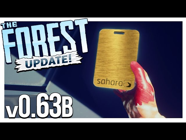 NEW GOLD KEYCARD + MACHETE, CAMCORDER & TACTICAL FLASHLIGHT LOCATION | The Forest Gameplay v0.63b