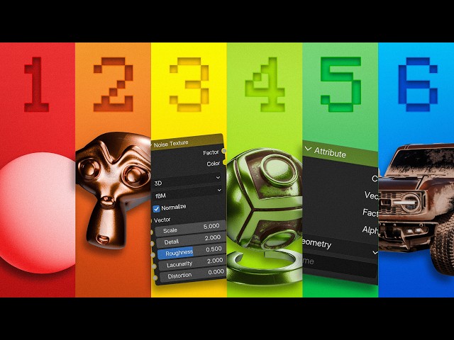 The 6 Levels of Building Materials in Blender