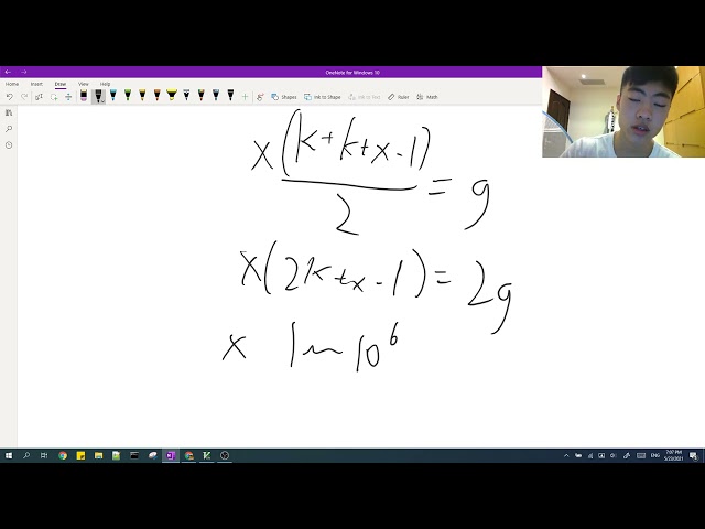 Google Kickstart Round C 2021 (15th)