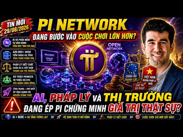 PI NETWORK ENTERING A BIGGER GAME? AI, REGULATION, AND THE MARKET PRESSURING PI TO PROVE ITS REAL...