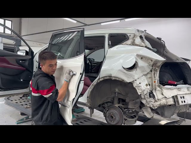 Full record of Nissan SUV repair.