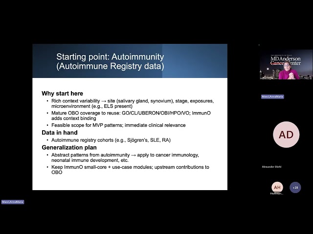 ICBO 2025 Talk #15: Anna Maria Masci (MD Anderson Cancer Center, University of Texas)