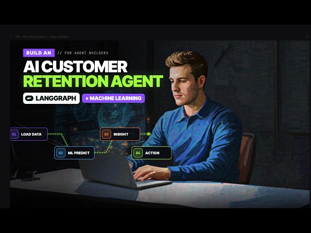 Build an AI Agent to Retain Customers with LangGraph and Machine Learning