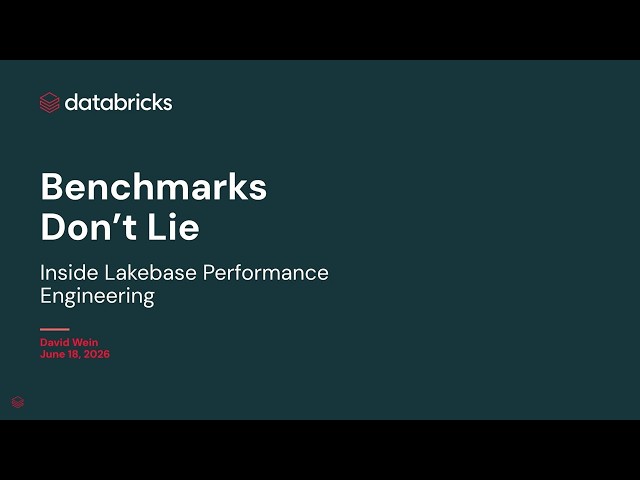 Lakebase Performance Engineering: How Databricks Optimized OLTP at Lakehouse Scale
