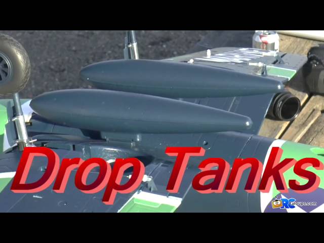 E-flite's 1.2m Corsair's Flaps, Drop Tanks and Retracts - RCGroups