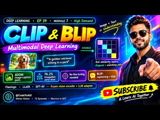 How CLIP Works — Zero-Shot Image Classification with Vision + Language (EP39)