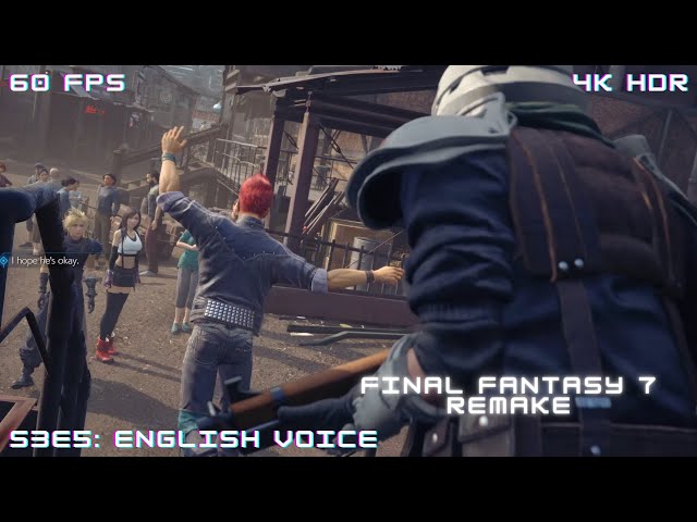 [PS5][ENG] FFVII Remake S3E5 - Problem Solving [4K 60FPS HDR]