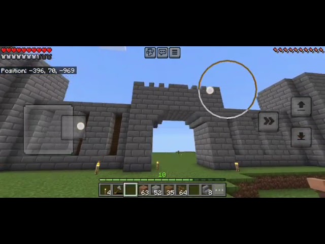 The Perfect Starter Castle Base Every Player Needs Part-1(Minecraft Survival Series)