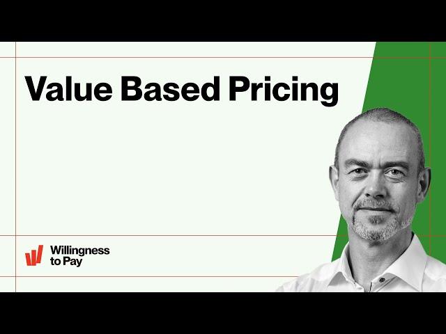 Value-Based Pricing
