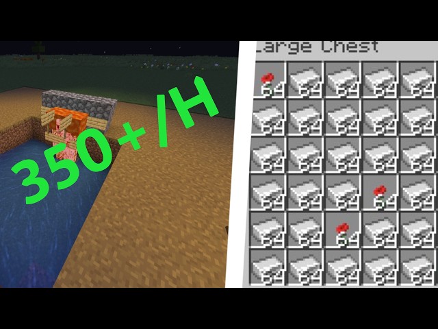 EASIEST IRON FARM FOR MINECRAFT JAVA 26.2+