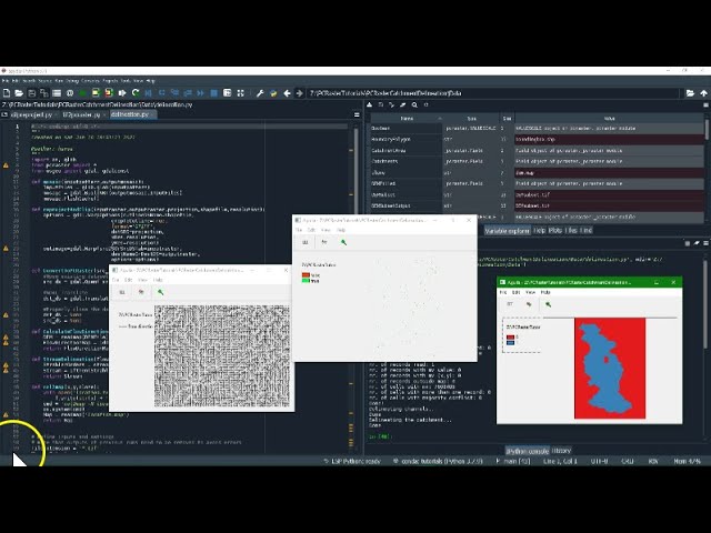 Tutorial: Catchment delineation using PCRaster Python