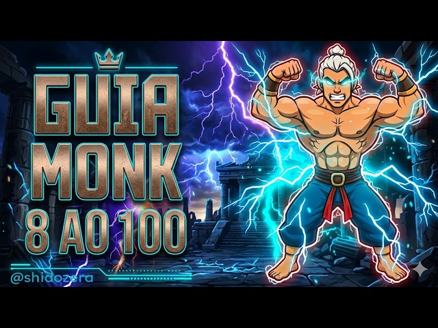 Tibia: Best Route to Level Up Monk from Level 8 to 100 (Updated Guide 2026 XP + Profit)