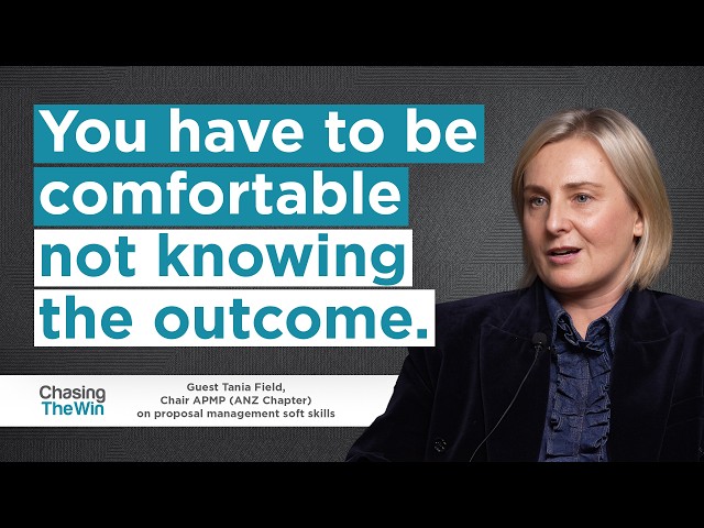 Falling into proposal management: Career path, skills and AI with Tania Field (APMP ANZ)