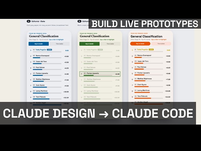 Build an interactive prototype with Claude Design + Claude Code